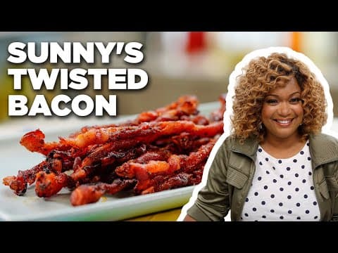 Sunny Anderson's Twisted Bacon