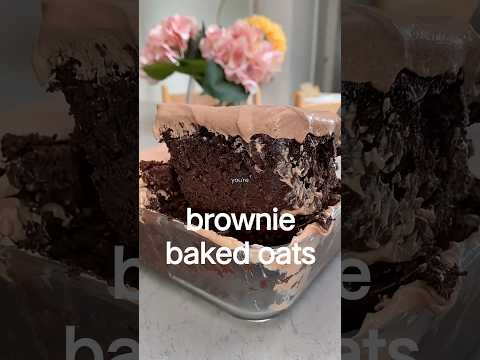 Day 8 of 100: Brownie Baked Oats 🍫:https://glow-diaries.com/brownie-baked-oats/