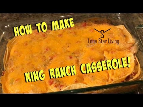 How To Make King Ranch Casserole