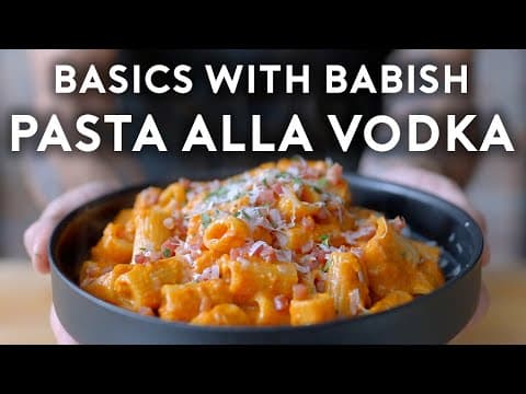 Classic Pasta alla Vodka - Delicious Italian main course with easy difficulty. Perfect recipe converted from YouTube video to PDF format.
