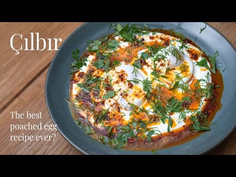 Turkish Eggs: How to make Cilbir, the best turkish breakfast eggs