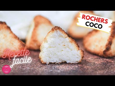 Coconut Rocks - Delicious French dessert with easy difficulty. Perfect recipe converted from YouTube video to PDF format.