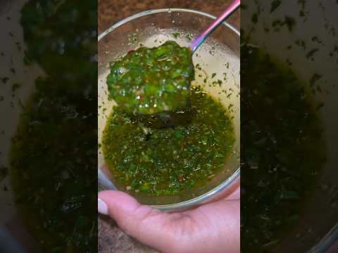 Chimichurri sauce recipe 💗
