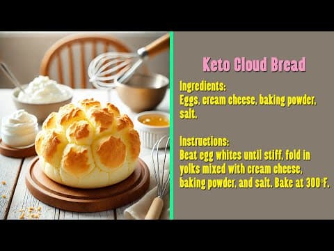 Discover the Secret to Fluffy Keto Cloud Bread