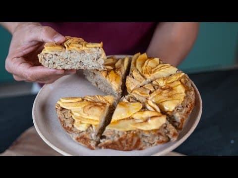 Apple and Cinnamon Porridge Cake