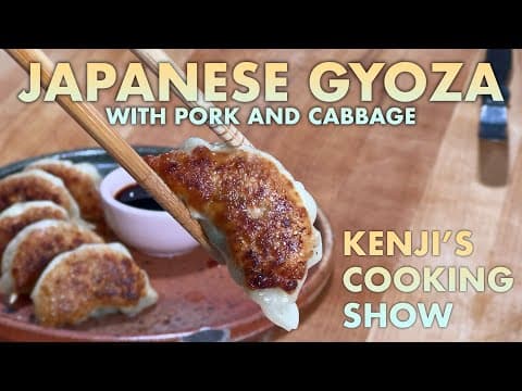 My Favorite Japanese Gyoza Dumplings