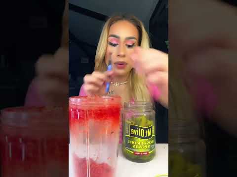 Pickles & Blended Hot Cheetos