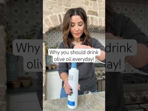 Why you should drink olive oil everyday!
