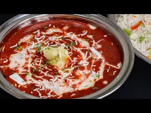 Butter Paneer Masala (Restaurant Style)