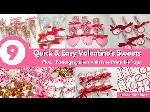 Valentine's Day Treats For The Whole Family, Plus Pretty Packaging Ideas
