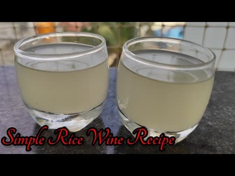 Rice Wine Homemade