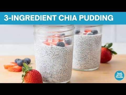 How to Make Chia Pudding with Only 3 Ingredients!