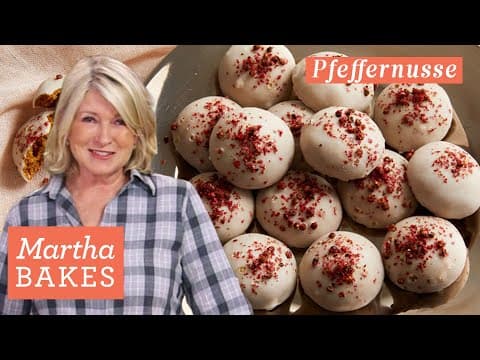 Martha Stewart's German Spice Cookies (Pfeffernusse)