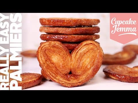 Rough Puff Pastry Palmier (Sugar‑Caramelized Pastries)