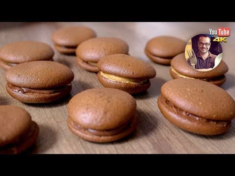 Whoopies moelleux au chocolat