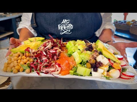 Creating a “Mosaic” Salad (perfect for picky guests)