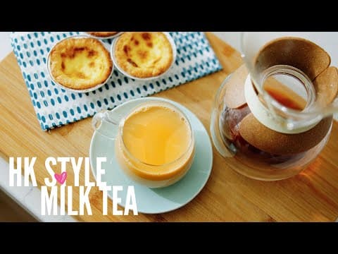 Hong Kong Style Milk Tea ♥ 3 Ingredient Recipe!
