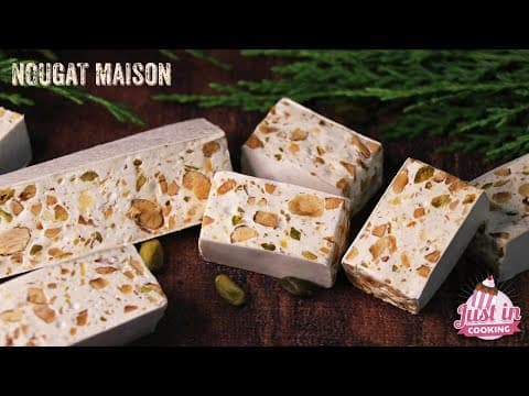 Homemade Nougat (Nouga Provençal) - Delicious French dessert with medium difficulty. Perfect recipe converted from YouTube video to PDF format.