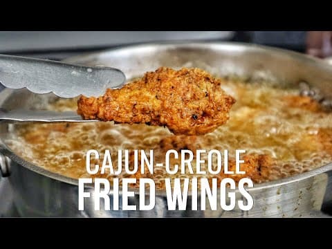 The secret to perfectly crispy and juicy fried chicken wings