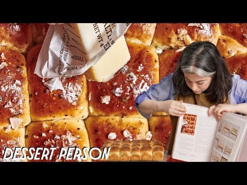 Sour Cream and Chive Dinner Rolls - Delicious American side dish with medium difficulty. Perfect recipe converted from YouTube video to PDF format.