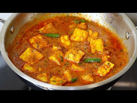 Home Style Paneer Curry