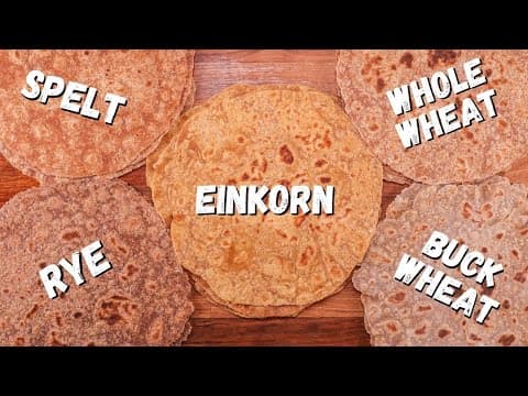 How to Make Perfectly Thin Tortillas with 5 Different Flours