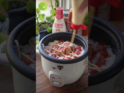 EP 6. I made one pot salmon rice in a rice cooker!