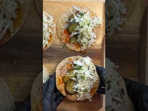 Buffalo Chicken Smash Taco Recipe