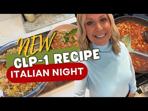GLP-1 NEW RECIPE FOR WEIGHT LOSS • ITALIAN BOWL 🇮🇹