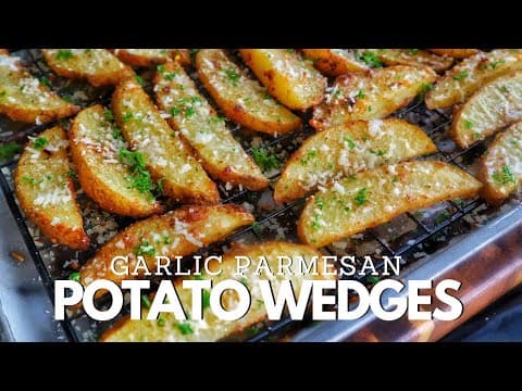 Garlic Parmesan Potato Wedges: The Ultimate Snack