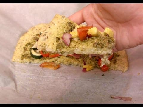 Cheese Free Cauliflower Pizza Crust Recipe