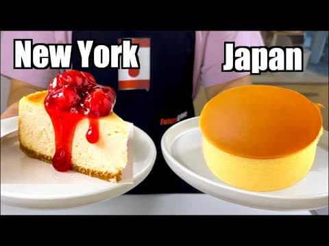 Learning Cheesecake Recipes - Japanese Vs. New York