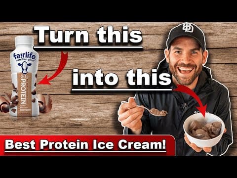 The BEST Protein Ice Cream Recipe!