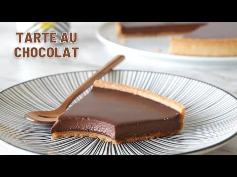Tarte au chocolat - Delicious Française dessert with medium difficulty. Perfect recipe converted from YouTube video to PDF format.