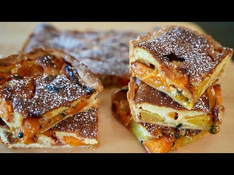 Summer Fruit Tart with Frangipane - Delicious French dessert with medium difficulty. Perfect recipe converted from YouTube video to PDF format.