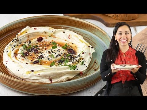 Creamy Whipped Feta Dip Ready in 5 MINS!!