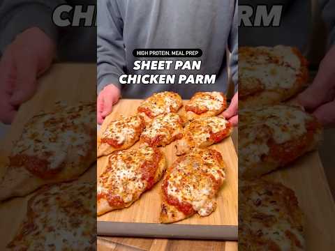 Sheet Pan Chicken Parm Meal Prep