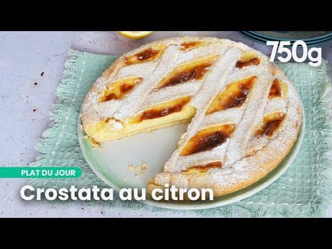 Crostata with lemon‑scented pastry cream - Delicious Italian dessert with medium difficulty. Perfect recipe converted from YouTube video to PDF format.