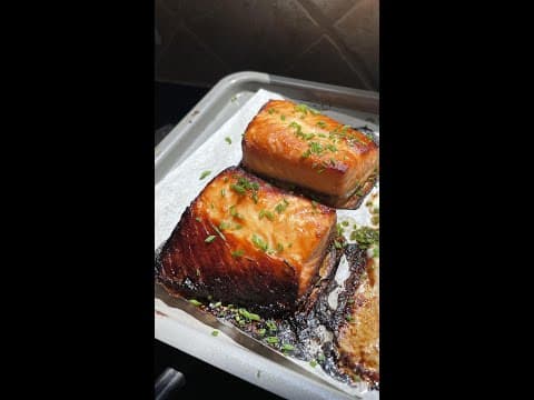 Nobu Inspired Miso Salmon