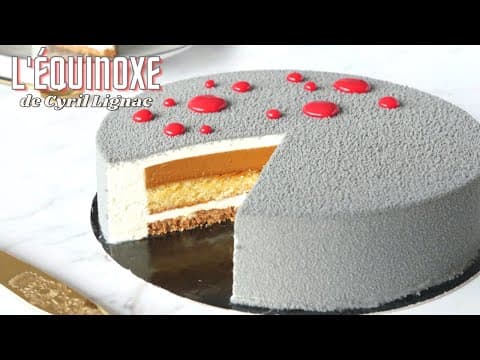 Équinoxe de Cyril Lignac – Gâteau vanille caramel spéculoos - Delicious French dessert with hard difficulty. Perfect recipe converted from YouTube video to PDF format.