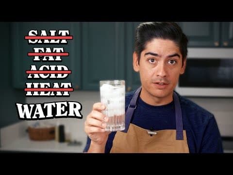 Water Is the Most Important Ingredient