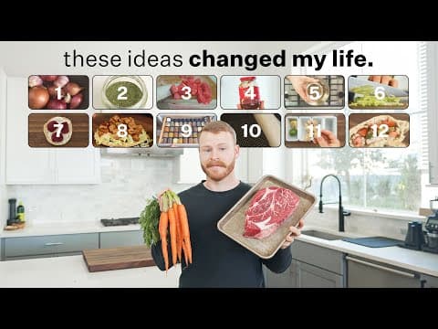 12 simple ideas that ACTUALLY improved how I cook.