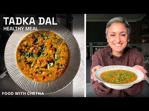 The easiest and quickest dal to make at home - healthy dinner in 15 minutes!