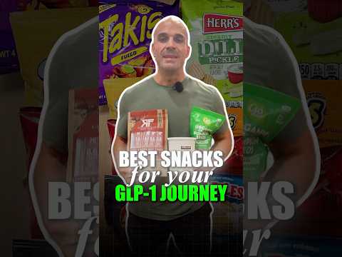 Best Snacks for GLP-1 Weight Loss! (Ozempic, Mounjaro, Zepbound)