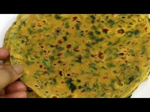 बाजार से भी अच्छे मेथी के थेपले बनाने का आसान तरीका - Indian recipe that serves 4 people. A medium difficulty cooking recipe converted from YouTube video with complete ingredients and step-by-step instructions.