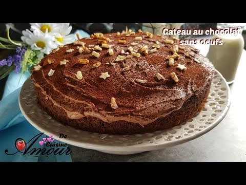 Eggless Chocolate Cake - Delicious French dessert with easy difficulty. Perfect recipe converted from YouTube video to PDF format.