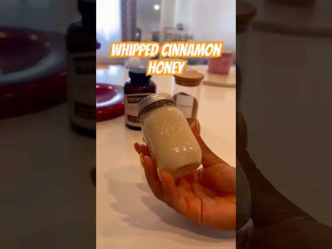 Whipped honey, Quick little DIY. Spoiler: it took 3 tries