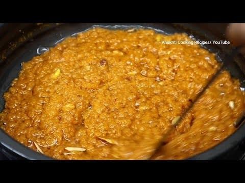 Traditional Wedding-Style Moong Dal Halwa