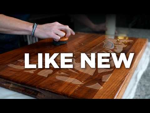 The Secret To Making Wood Cutting Boards Last Forever