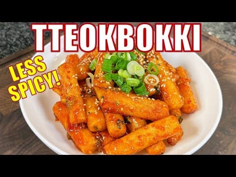 Seasoned Tteokbokki (Yangnyeom Tteokbokki)
